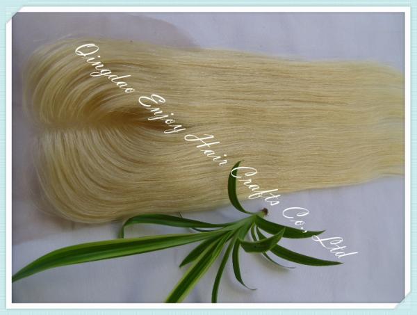 Lace top closure 4''x4'' ,malaysian virgin hair 613# color straight 10''-24''length