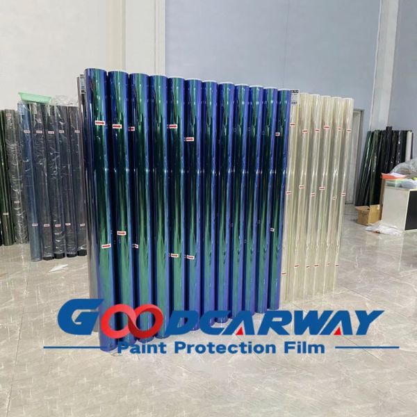 Декоративная солнечная пленка антиотблески Красный цвет CR-8065 Камалеон Автомобильное окно пленка Окраска радуга