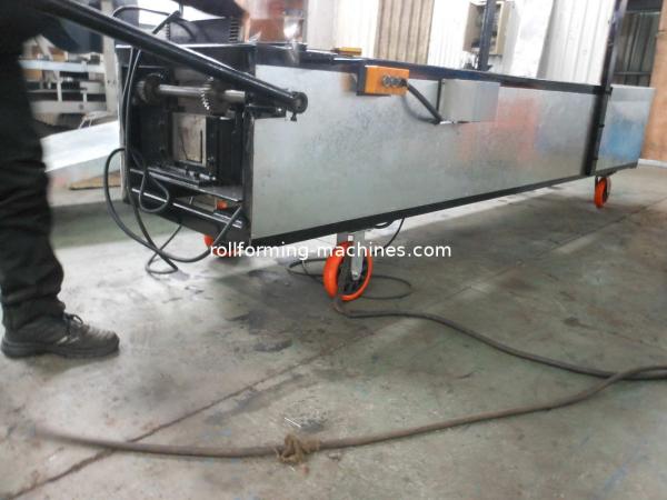 Tipo rolo de 220 volts K da calha que forma o equipamento de aço inoxidável para o telhado