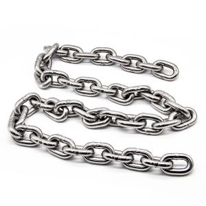 Polished Stainless Steel Chain with 36 Mm Inside Length and Customizable Thickness