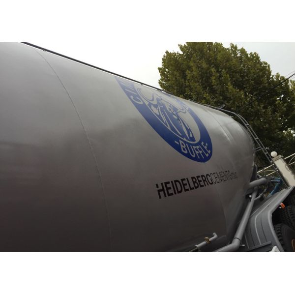 Remorque 50-60 CBM de remorque de mélangeur concret de 3 axes semi/ciment en vrac