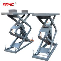 3.0T Car Vehicle Lift Car Flush Mounted Scissor Lift Garage Inground