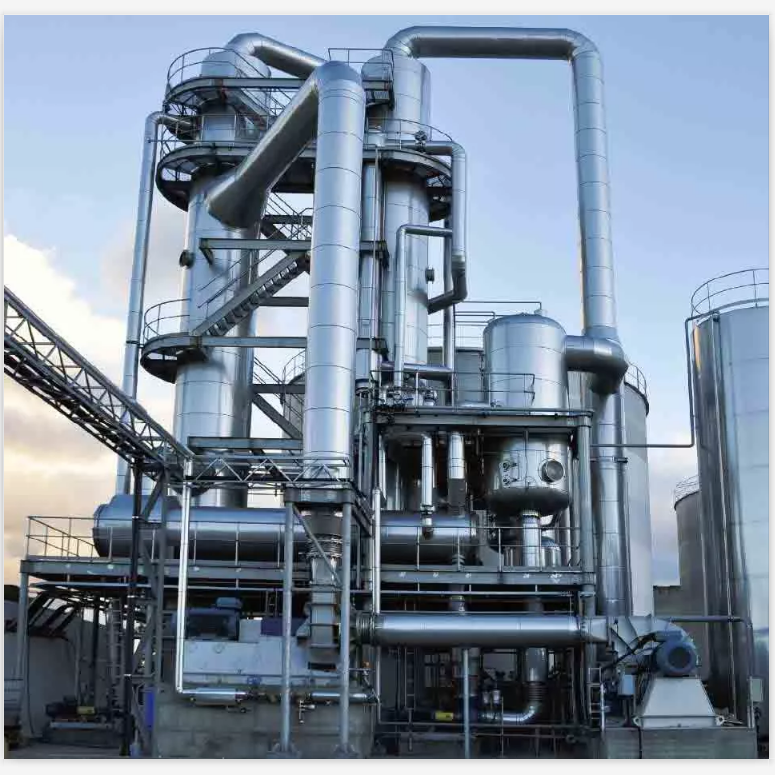 Трубчатый тип машина очистки сточных вод испарителя 500-5000l MVR для концентрации испарения сульфата аммония