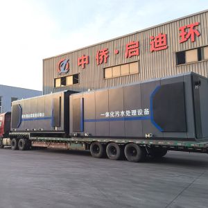 10-500 m³/D Custom Integrated Wastewater Treatment Plant Manufacturer High Purification Efficiency
