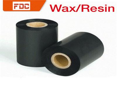 Compatible Black Anti - Static Resin Barcode Ribbon With 10mm * 300mm Size