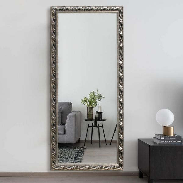Rectangular Commercial Full Length Mirrors Shatterproof Plastic Frame Bathroom Mirror IP44
