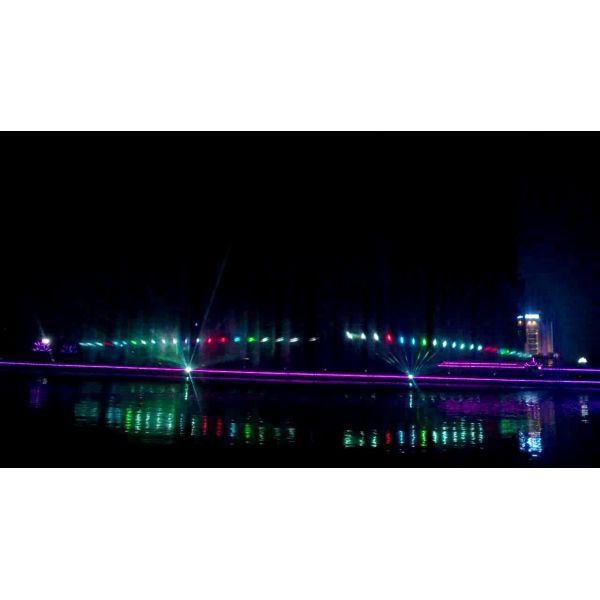 Creative Modern Laser Light Dance Show For Commercial Plaza Customized Design