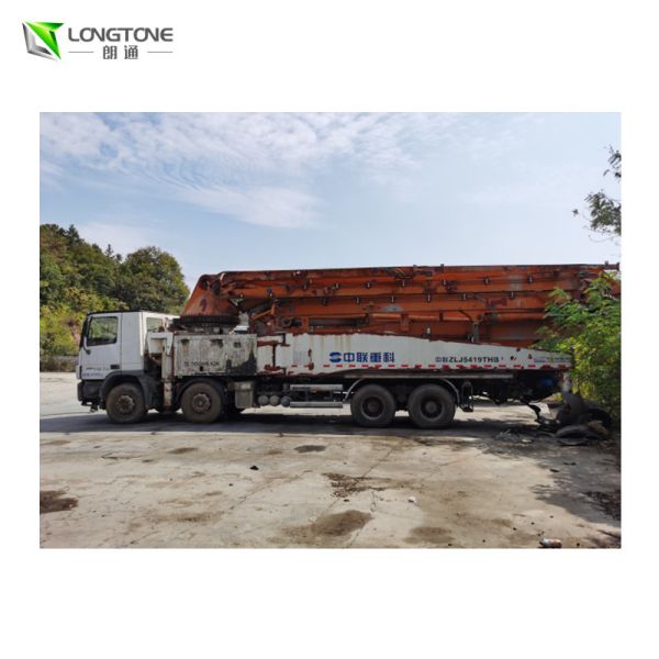 39M Truck Mounted Concrete Boom Pump Of Hydraulic Concrete Pump Truck