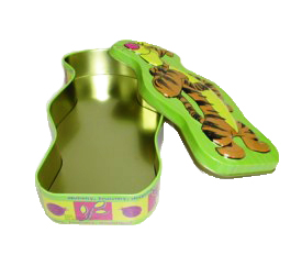Metal Packaging 4c Printing Cartoon Lion Children's Gift Cans