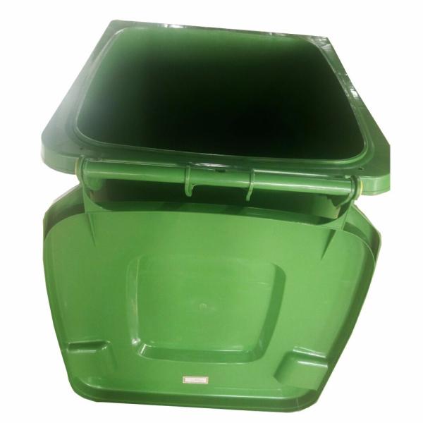 yellow plastic pedal waste bin with wheels plastic waste bin customize