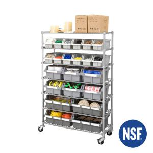 Shelving industrial aprovado do fio do NSF da série da prova 7 da poeira com