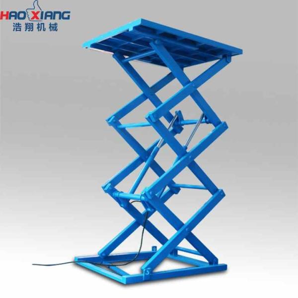 Heavy Duty Hydraulic System Permanent Scissor Lift Customized