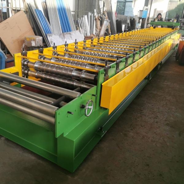 0.3-0.8mm Durable Metal Corrugated Roof Panel Roll Forming Machine