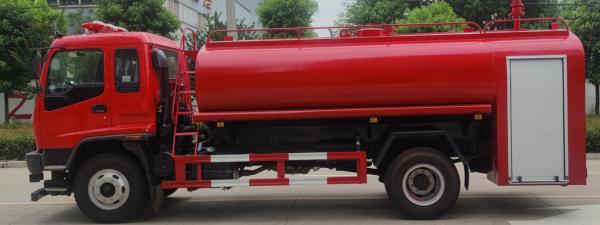 Caminhão de bombeiros 240HP 6 rodas com tanque de água 10T multifuncional