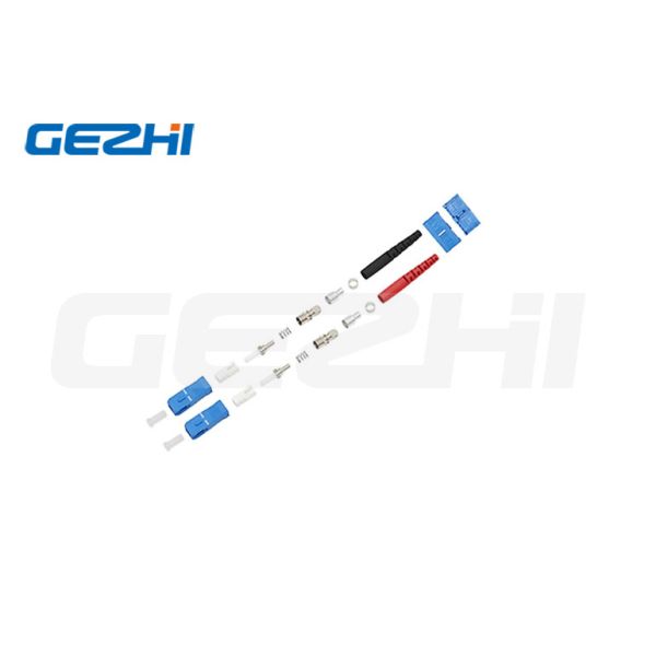 2.0mm 3.0mm FTTX SC UPC Fiber Optic Connector Kit with Precision Ceramic Ferrules for Telecom Networks
