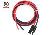 El CE TUV certificó el cable de extensión solar resistente ULTRAVIOLETA del cable de alimentación 4m m H1Z2Z2-K del sol