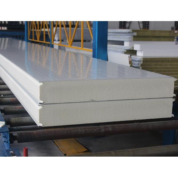 IBR Хромадек теплоизоляционные панели PPGL AZ150 Полярные белые холодильные панели