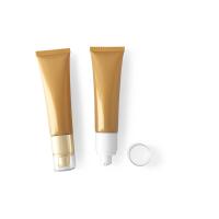 Tubes cosmétiques en plastique biodégradables de l'hôtel 125ml avec le couvercle à visser