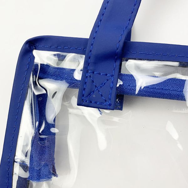 Professional Transparent  Travel Bag PVC Makeup Cosmetic Zipper Bag