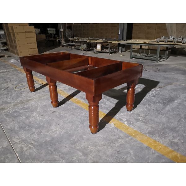 Wood Billiard Pool Tables for Leisure and Entertainment Wood Leg Material