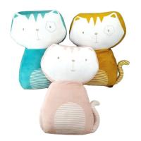 OEM ODM Custom Plush Cat stuffed Toy Plush decoração de casa Sofá almofada Popular stuffed Super Soft Animal Toy