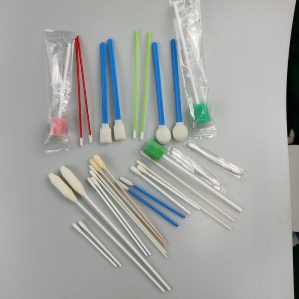 100 наклоненный полиэстер PCS 125mm вытирает тампоном квадратную головку синь с PP вставляет