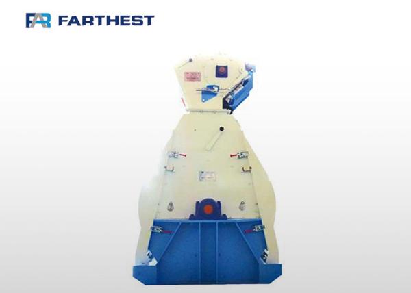 Low Noise Rice Bran Hammer Mill Machine , Fish Feed / Pharmaceutical Grinder