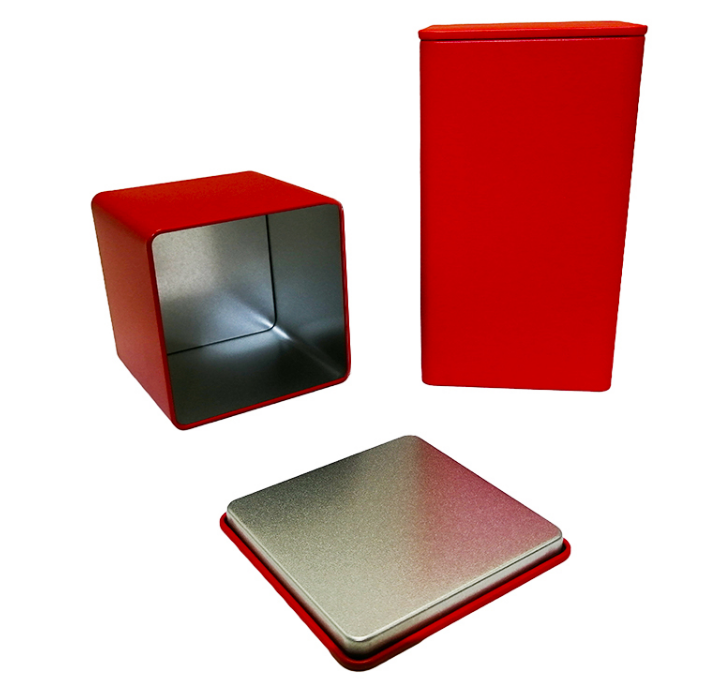 Олово чая Tinplate квадрата 0.23mm кладет печатание в коробку экрана