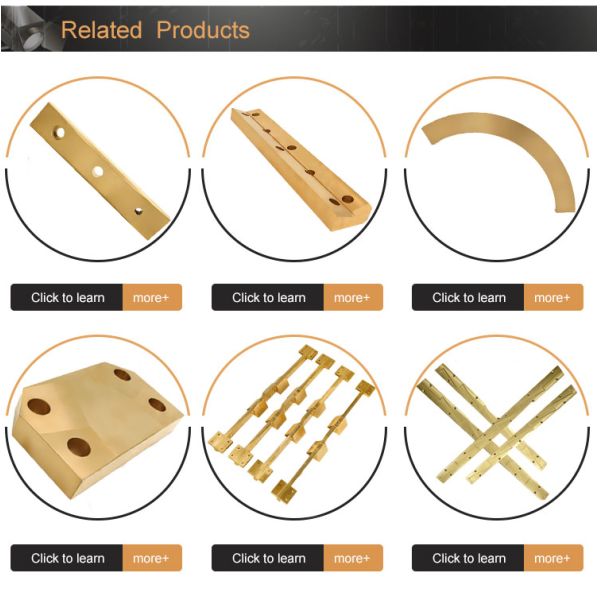 Multi Cylinder Hydraulic Crusher Parts C86300 High Density Bronze Plate