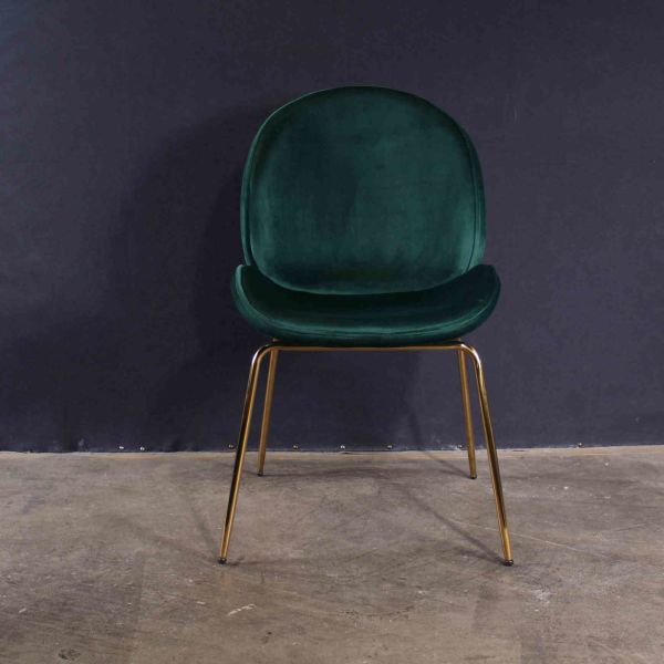 Concise Style Dining Chair Lacquered Legs Furniture Manufacturer