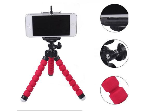 Sponge Octopus Tripod Universal Lazy Phone Holder Portable Camera Tripod with Phone Clip