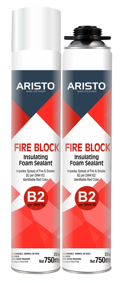 Огонь MDI расширяя Nonflammable PU B2 пенится брызги 750ml