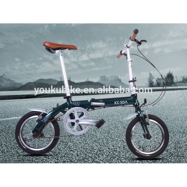 Foldable 27 Speed 14 Inch Carbon Steel Frame Bike