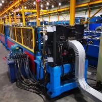 Machine de formage de rouleaux de coude avec rouleaux d'acier fin