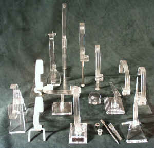 wooden watch display