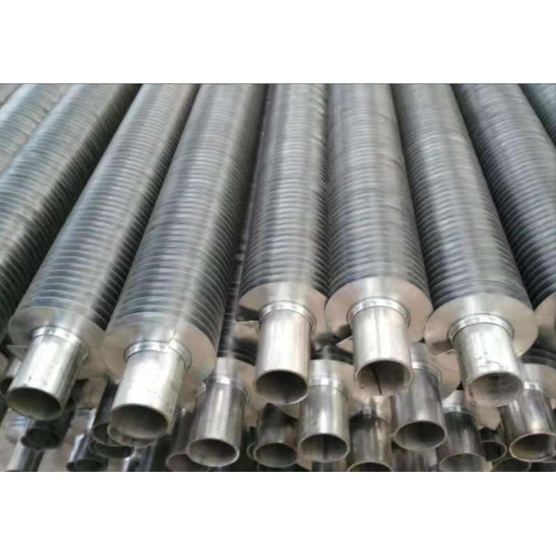 TUV Titanium Fin Tube Pipe Finned Tube Heat Exchangers Petrochemical Aerospace