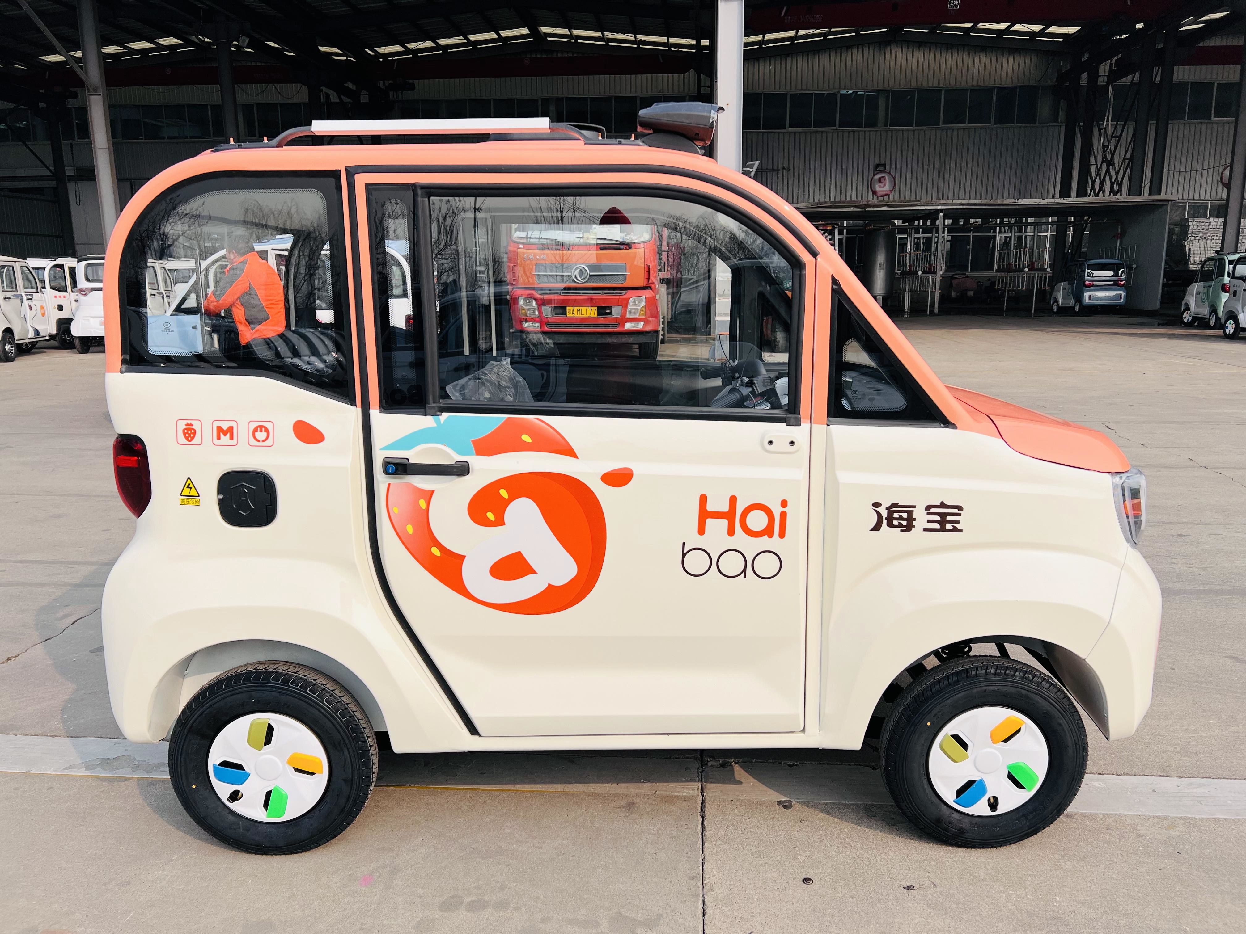 CAO MEI Пассажирский четырехколесный электромобиль 2 двери Четырехколесный электромобиль