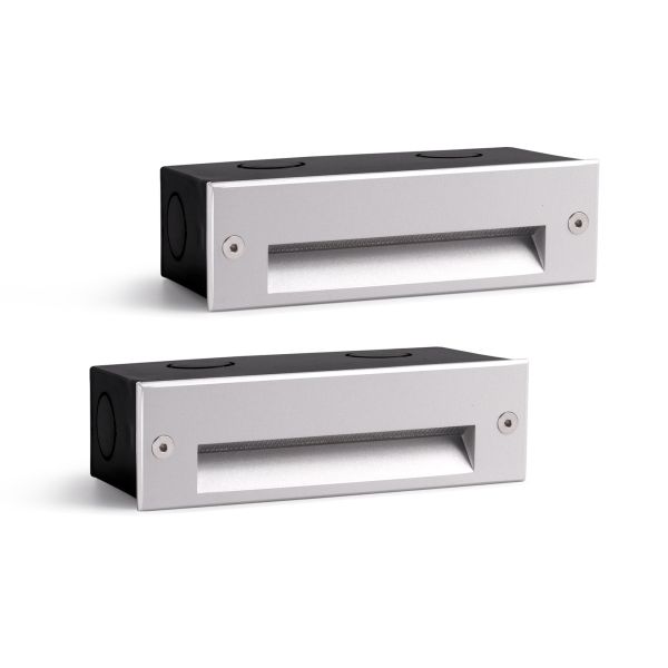 Rectângulo 220V 5W LED Wall Pack Lights IP65 3000K Iluminação de passarela exterior