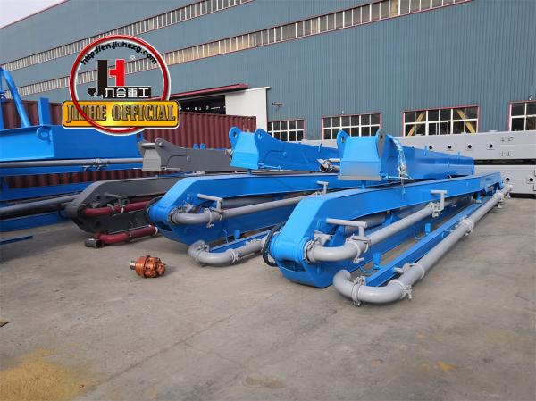 JIUHE Self Climbing 32M Hydraulic Spider Placing Boom Concrete Placing Concretes Pumps