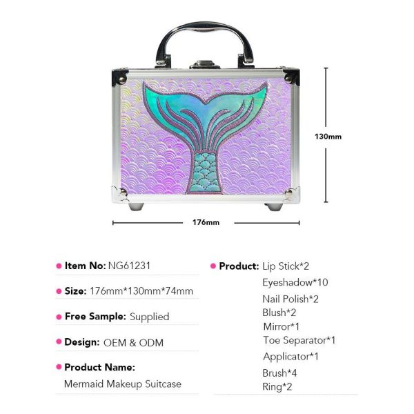 Everyday Play Recommended Kids Makeup Kit with Colorful Eyeshadow and Lipstick Included