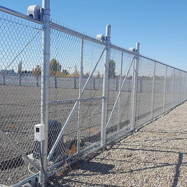 2.5 3mm Wire 50X50 Diamond Mesh Hot DIP Galvanized 6FT Chain Link Iron Wire Mesh Fence