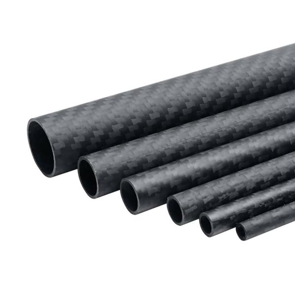 3K Carbon Fiber Tube 100% Carbon Content High Strength