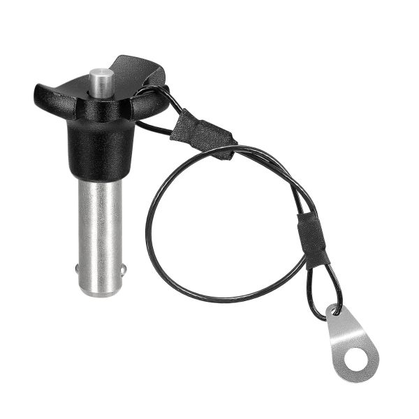 304 Stainless Steel Ball Lock Pin with Triangular Button Handle for High Precision Quick Release and Corrosion Resistance