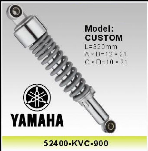 Yamaha Ybr125 Motorcycle Shock Absorber , Brazil Yamaha Motor Parts , 342mm Shocks 5HH-F2210-00