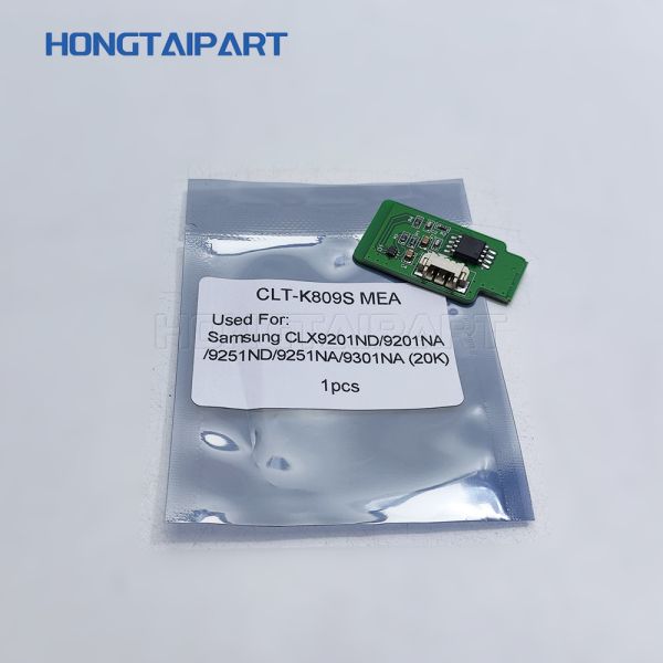 CLT-Y809 CLT-M809 CLT-C809 Toner Reset Chip For Samsung CLX-9301 CLX-9251 CLX-9021 Printer Cartridge Chip CMYK HONGTAIPA