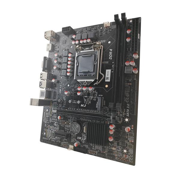 PCWINMAX H510 Chipset LGA1200  VGA+HD Output Micro ATX Mainboard Support Core 10th & 11th Gen Dual DDR4 Memory Channel