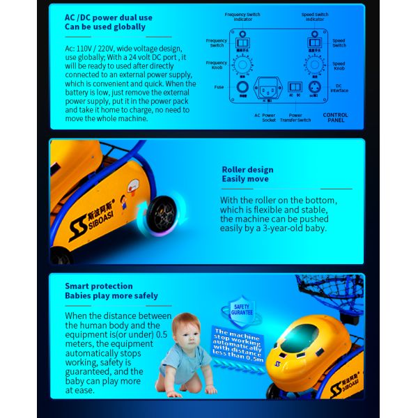 Máquina de alimentação do basquetebol das crianças de SIBOASI 6809A