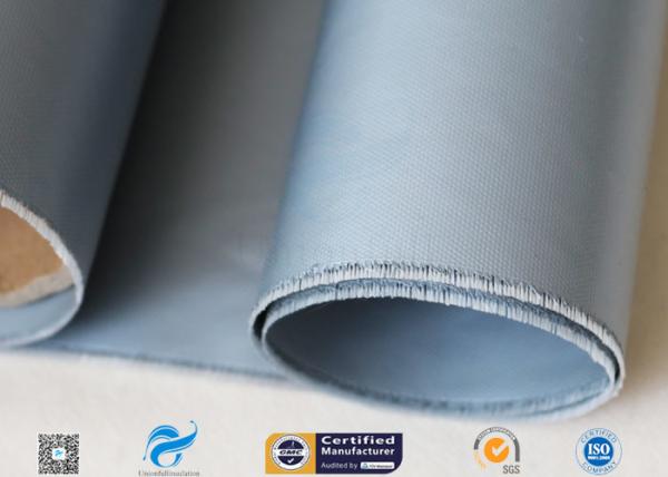 Tela revestida 7628 0.25mm da fibra de vidro do silicone cinzento para a isolação elétrica