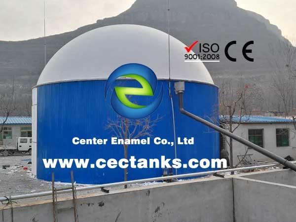 O esmalte Center fornece a dureza de Mohs dos tanques de armazenamento 6,0 do biogás fácil de limpar