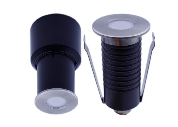 3W White Outdoor LED Underground Light / IP67 LED Deck Lights Glass Tempered